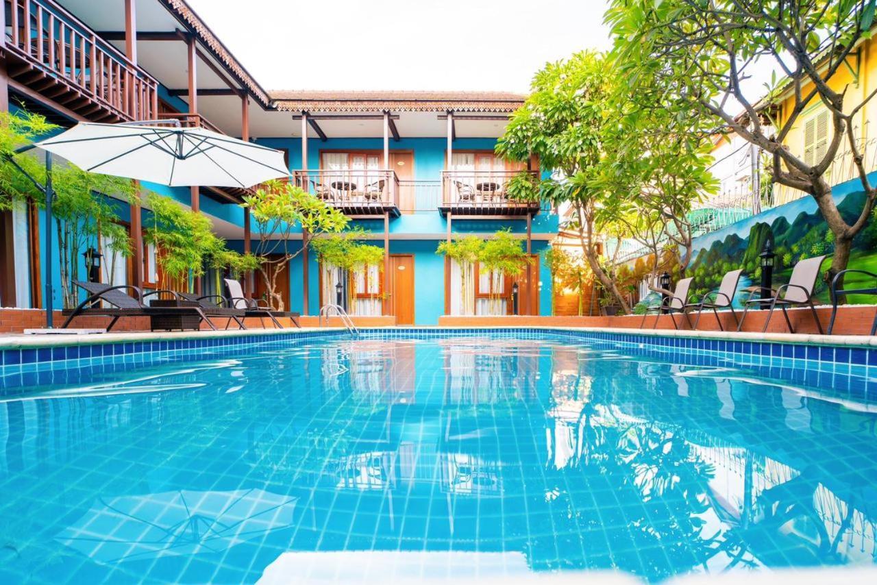 New Champa Boutique Hotel Vientiane Eksteriør bilde