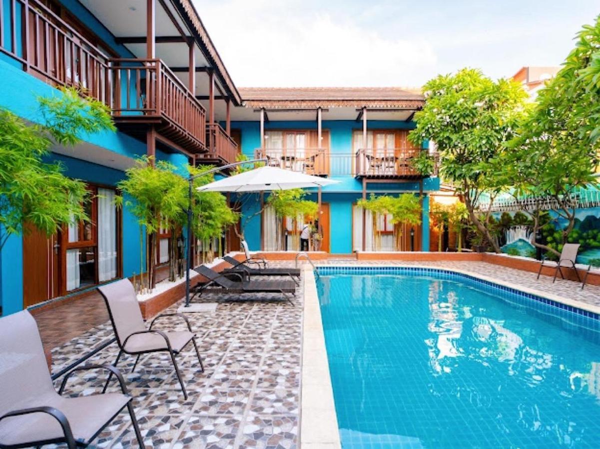 New Champa Boutique Hotel Vientiane Eksteriør bilde