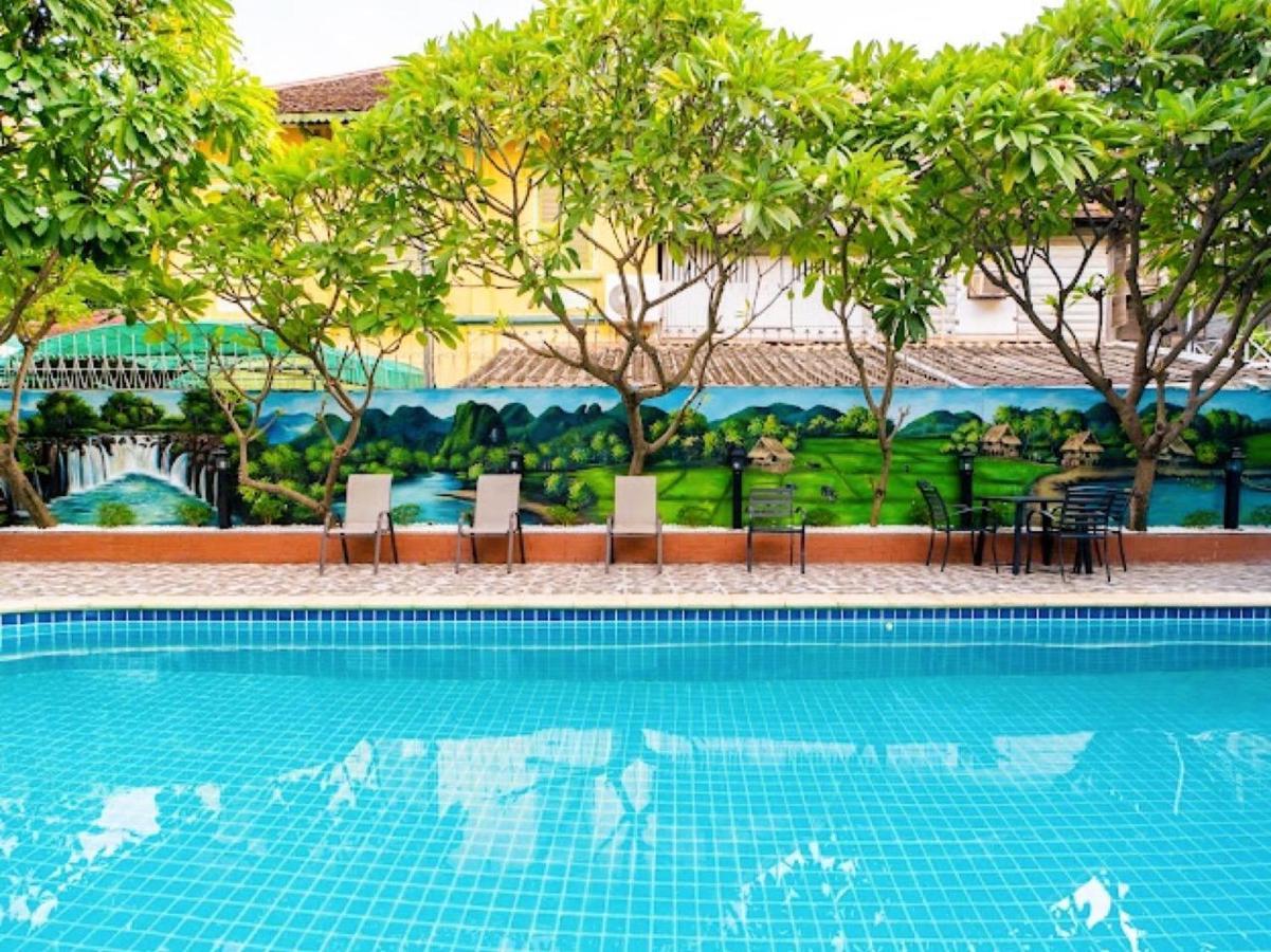 New Champa Boutique Hotel Vientiane Eksteriør bilde