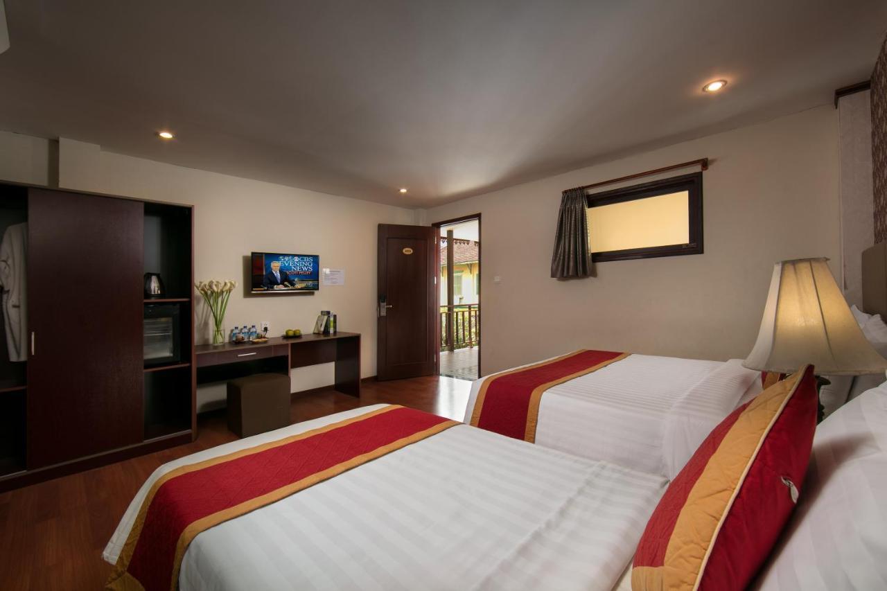 New Champa Boutique Hotel Vientiane Eksteriør bilde