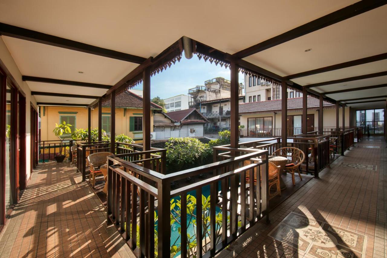 New Champa Boutique Hotel Vientiane Eksteriør bilde