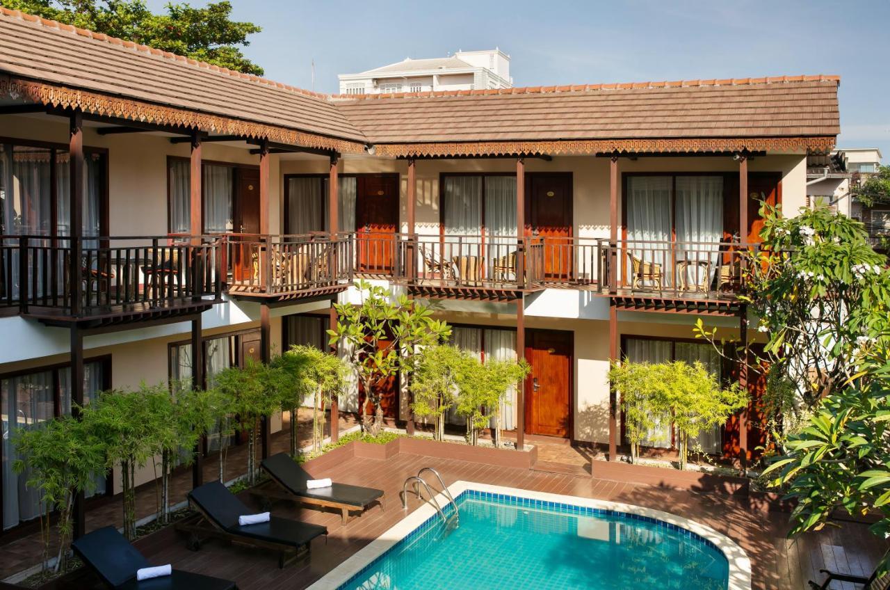 New Champa Boutique Hotel Vientiane Eksteriør bilde