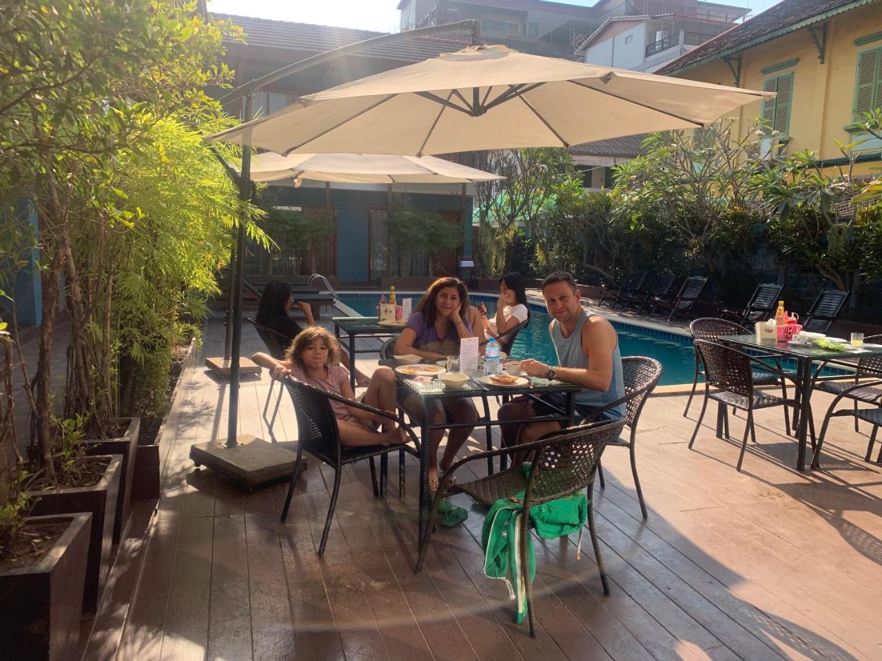 New Champa Boutique Hotel Vientiane Eksteriør bilde