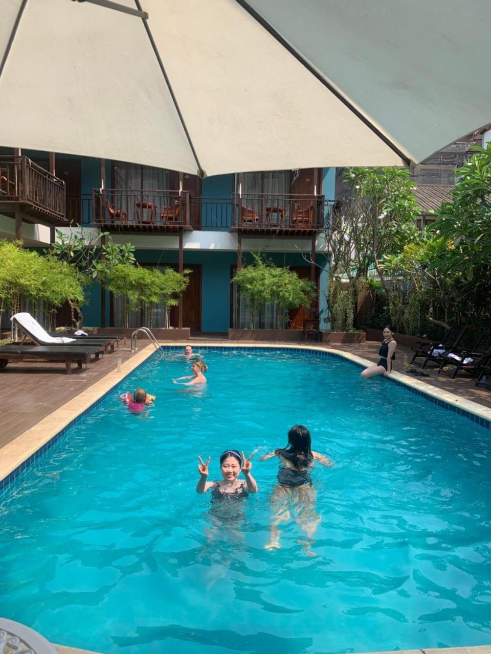 New Champa Boutique Hotel Vientiane Eksteriør bilde